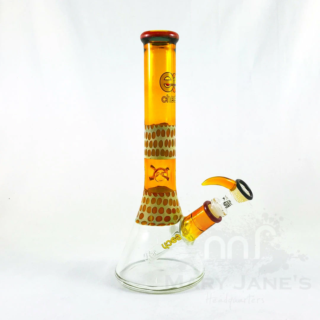 Cheech Glass 11" 9mm Multi Color Beaker Bong 1 Cheech Glass 11" 9mm Multi Color Beaker Bong
