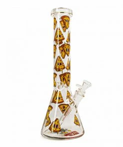 West Coast Gifts Red Eye Glass 15" Tall Pizza Party Beaker Bong New Arrivals