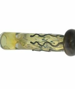 BOB Headquarters Dugouts One Hitters 4" Fumed Jellyfish Taster Bat By Jellyfish Glass