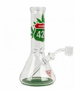 West Coast Gifts Red Eye Glass 7mm Highway 420 Beaker Bongs