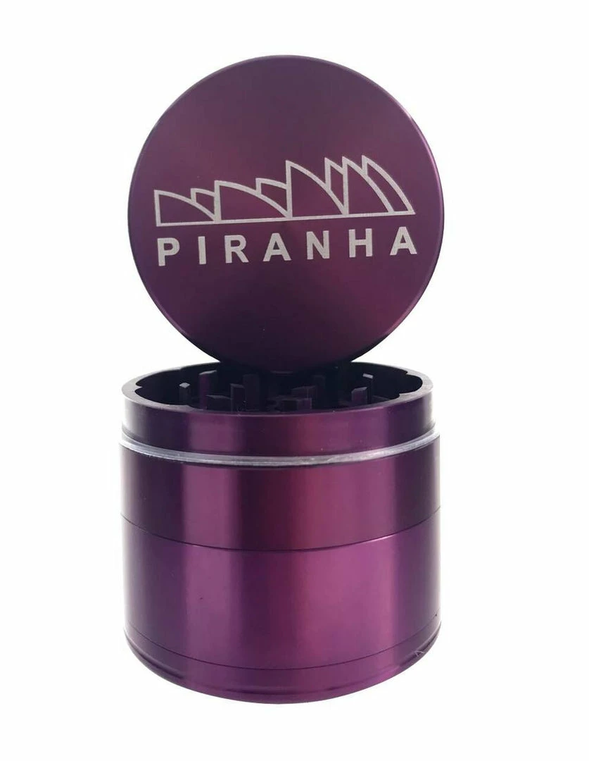 BOB Headquarters Piranha 4-Piece Grinders 8 BOB Headquarters Piranha 4-Piece Grinders