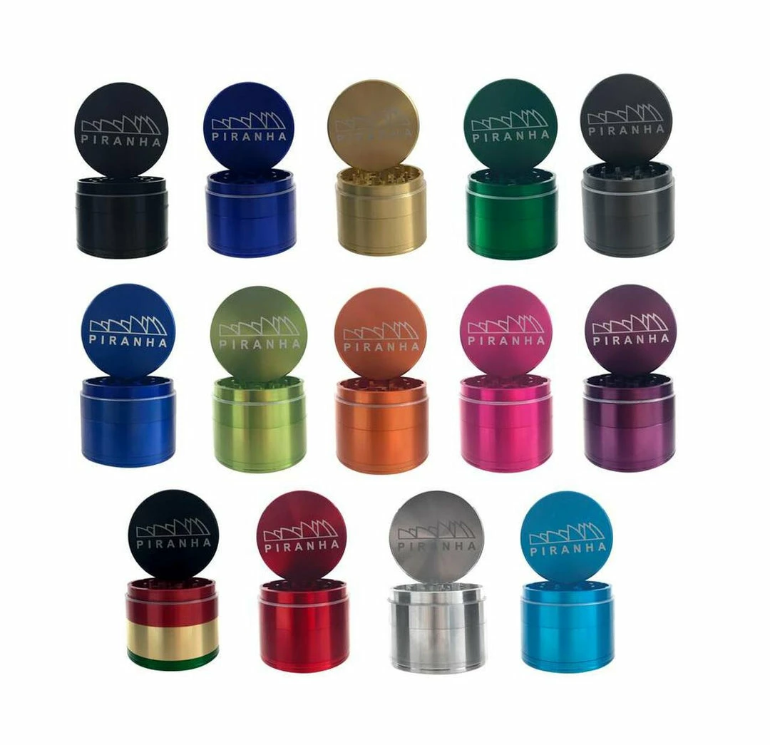 BOB Headquarters Piranha 4-Piece Grinders 3 BOB Headquarters Piranha 4-Piece Grinders