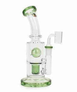 West Coast Gifts Irie Glass Irie 8" Tall Inverted Perc Dab Rig