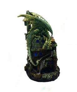 BOB Headquarters Green Dragon Backflow Incense Burner