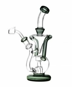 BOB Headquarters New Arrivals Pulsar 9.5" Gravity Ball Recycler Dab RIg W/ Colour Accents