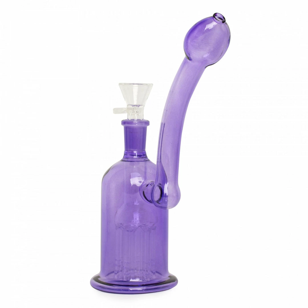 West Coast Gifts Day Glow Bubbler W/Perc 8 West Coast Gifts Day Glow Bubbler W/Perc