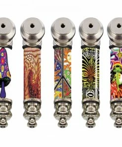 West Coast Gifts Metal Pipes Trippy Decal Metal Pipe