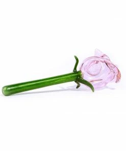 West Coast Gifts Red Eye Glass Rose Pipes
