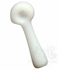 West Coast Gifts Red Eye Glass Solid Colour Glass Hand Pipe W/ Built-In Ashcatcher & Screen