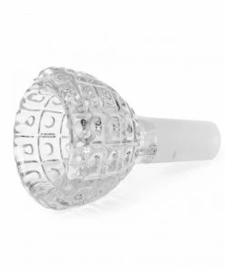 West Coast Gifts Red Eye Tek 14mm Dot Matrix Carved Bowl Pull-Out