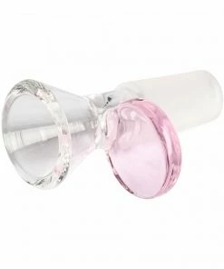 West Coast Gifts Red Eye Glass 14mm Cone Pull-Out W/ Disc Handle