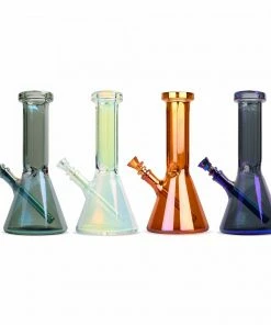 West Coast Gifts Red Eye Tek 12" Metallic Terminator Finish Beaker Bong