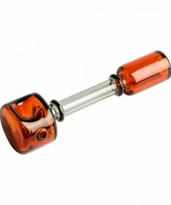 West Coast Gifts Red Eye Glass 5" Bionic Hand Pipe
