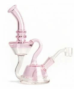 West Coast Gifts Red Eye Glass 7.5" Waterton Recycler Dab Rig New Arrivals