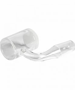 West Coast Gifts Gear Premium Quartz Flat Top Banger W/ Opaque Bottom