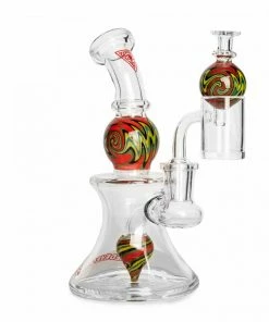 West Coast Gifts New Arrivals Red Eye Glass 6.5" Montage Concentrate Rig Sets