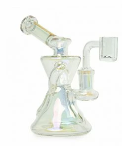 West Coast Gifts Red Eye Tek 6" Metallic Terminator Finish Gamma Recycler Dab Rig