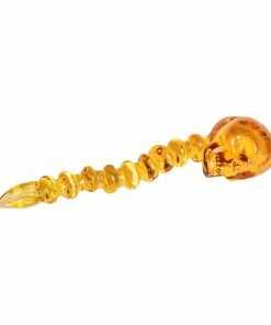 West Coast Gifts Red Eye Glass Skeleton Glass Dabber 11 West Coast Gifts Red Eye Glass Skeleton Glass Dabber