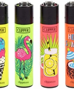 HBI Lighters And Hemp Wicks Clipper Lighters