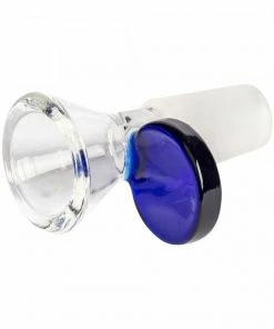 West Coast Gifts Red Eye Glass 14mm Cone Pull-Out W/ Disc Handle