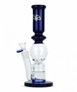 West Coast Gifts Irie 12" Tall Stemless Tube Bong W/ Honeycomb & Turbine Percs Bongs