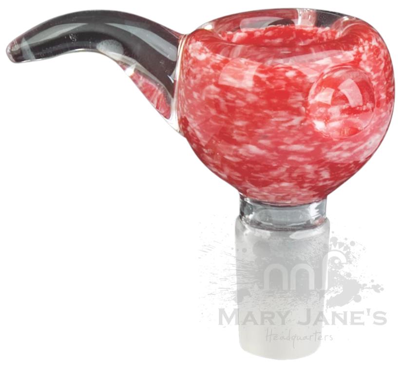 West Coast Gifts Red Eye Glass 14mm Glass-On-Glass Frit Bong Bowl 1 West Coast Gifts Red Eye Glass 14mm Glass-On-Glass Frit Bong Bowl
