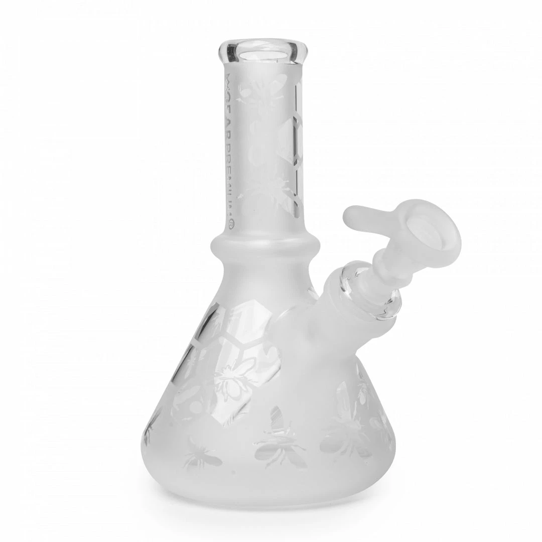 West Coast Gifts Gear Premium 7.5" Frosted Bees Knees Beaker Bong New Arrivals 1 West Coast Gifts Gear Premium 7.5" Frosted Bees Knees Beaker Bong New Arrivals