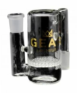 West Coast Gifts Gear Premium 14mm 90 Degree Honeycomb Perc Ash Catcher