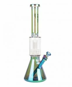 West Coast Gifts Red Eye Tek 16" Terminator Finish Dual Chamber Beaker Bong