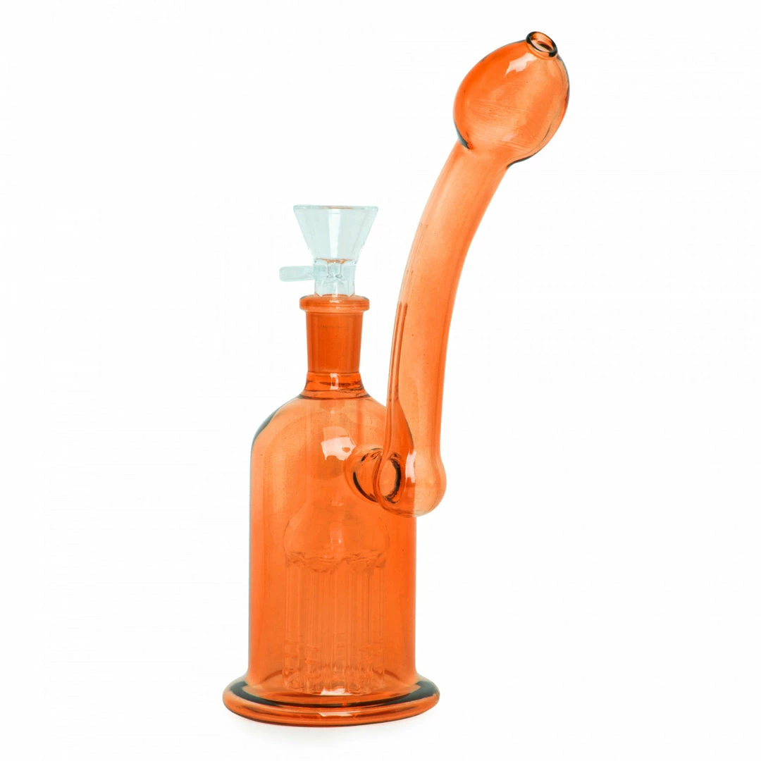 West Coast Gifts Day Glow Bubbler W/Perc 6 West Coast Gifts Day Glow Bubbler W/Perc