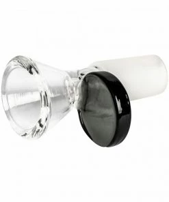 West Coast Gifts Red Eye Glass 14mm Cone Pull-Out W/ Disc Handle