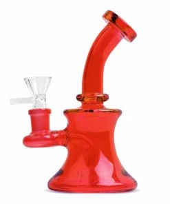 West Coast Gifts 5" Tall Day Glow Bubbler W/ UFO Perc Bubblers