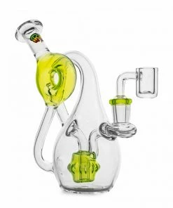 West Coast Gifts IRie 6.75" Tall Donut Splash Guard Klein Concentrate Recycler