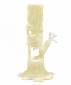 West Coast Gifts 'Evil Tree' Glow In The Dark Silicone Bong By LIT 9" With LED Light
