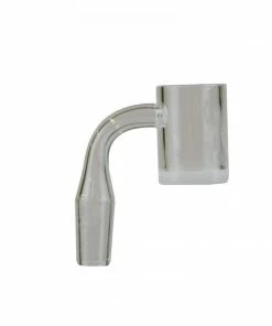 West Coast Gifts Gear Premium Quartz Flat Top Banger W/ Opaque Bottom