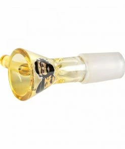 West Coast Gifts Cheech & Chong Glass Cheech & Chong Gold Decal 14mm Bong Bowl