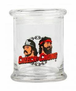 West Coast Gifts Cheech & Chong Glass Cheech & Chong Love Machine Pop Top Jar