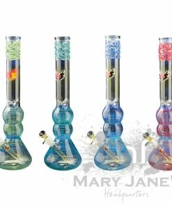 West Coast Gifts Red Eye Glass 17" Tall Cleopatra Beaker Tube