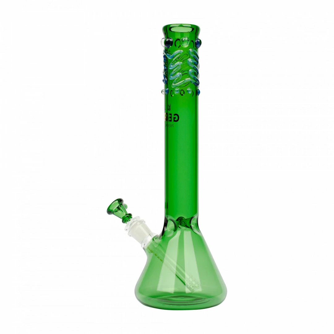 West Coast Gifts Gear Premium 14" Beaker Bong W/ Worked Top 8 West Coast Gifts Gear Premium 14" Beaker Bong W/ Worked Top