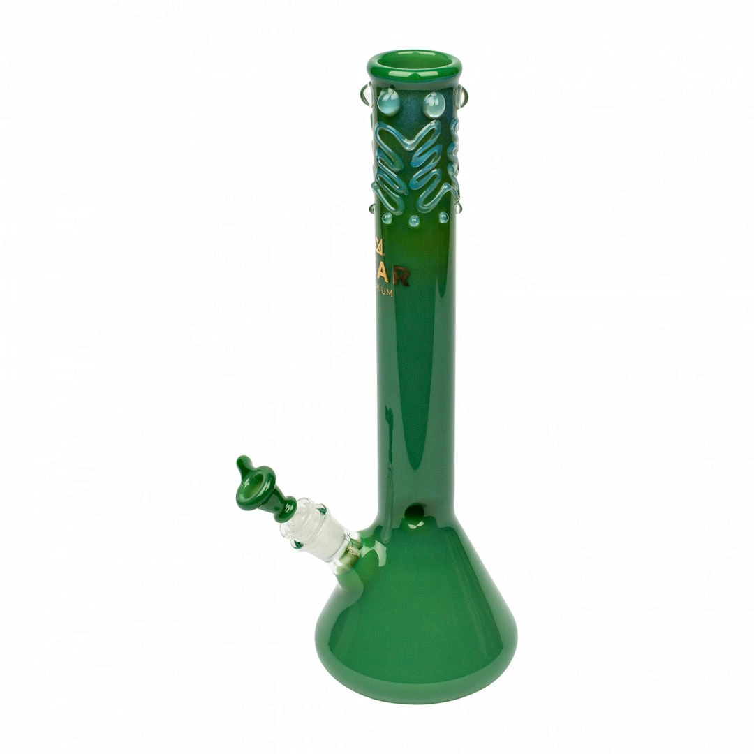 West Coast Gifts Gear Premium 14" Beaker Bong W/ Worked Top 7 West Coast Gifts Gear Premium 14" Beaker Bong W/ Worked Top