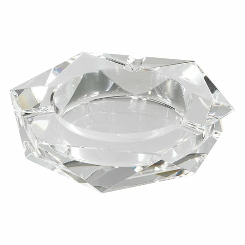 BOB Headquarters Hexagon Glass Crystal Ashtray New Arrivals 1 BOB Headquarters Hexagon Glass Crystal Ashtray New Arrivals