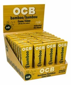 Maple Craft Inc. Rolling Papers OCB Bamboo Cones