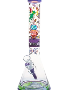 Cheech Glass 16" Space Decal Beaker W/ 12mm Base