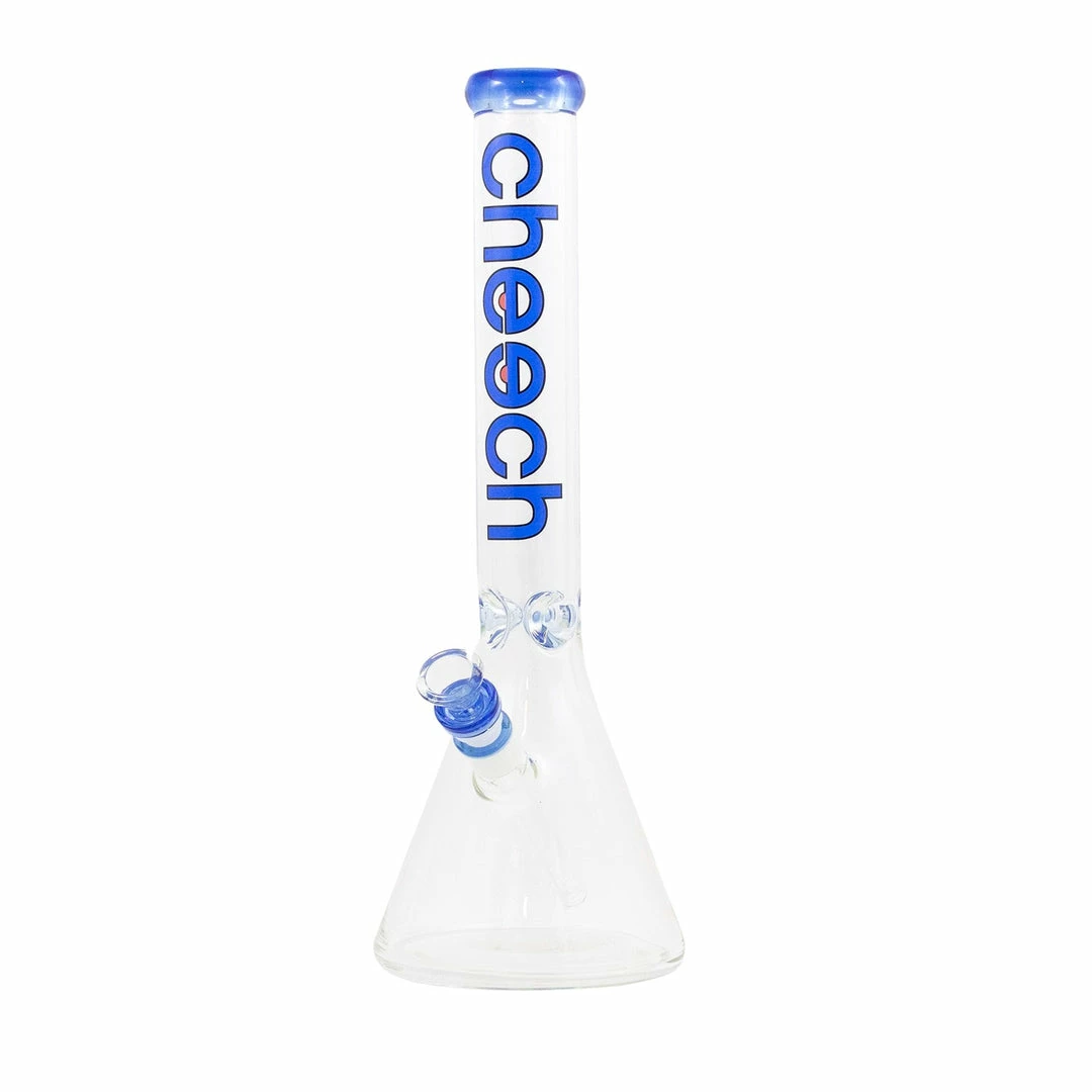 Cheech Glass 18" Tall 9mm Thick Colored Beaker Bong 1 Cheech Glass 18" Tall 9mm Thick Colored Beaker Bong
