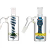 New Arrivals Cheech Glass 14mm 45 Degree Colorful Ash Catcher W/ Showerhead Perc