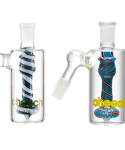New Arrivals Cheech Glass 14mm 45 Degree Colorful Ash Catcher W/ Showerhead Perc