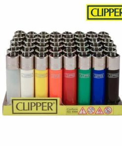 HBI Lighters And Hemp Wicks Clipper Lighters