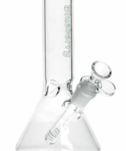 The Smokesman Nice Glass Blueberry Glass 8" Tall Mini Beaker Bong 17 The Smokesman Nice Glass Blueberry Glass 8