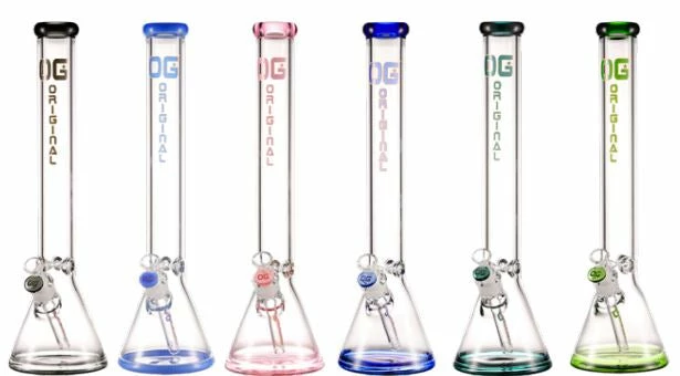 ACM Glass OG Glass 18" 7mm Beaker Bongs 1 ACM Glass OG Glass 18" 7mm Beaker Bongs