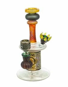 Cheech Glass 8" Sandblast Rook Bong